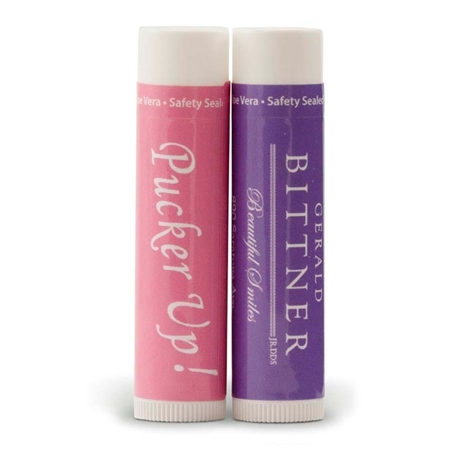 Picture of Custom Printed One Color SPF 15 Lip Balm