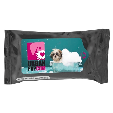 Picture of Custom Printed Pet Wipes in Pouch