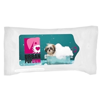 Picture of Custom Printed Pet Wipes in Pouch