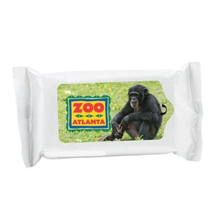 Picture of Custom Printed Insect Wipes Pack