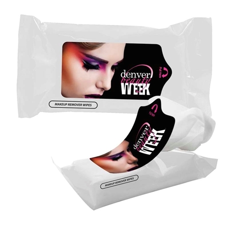 Picture of Custom Printed Make Up Remover Wipes