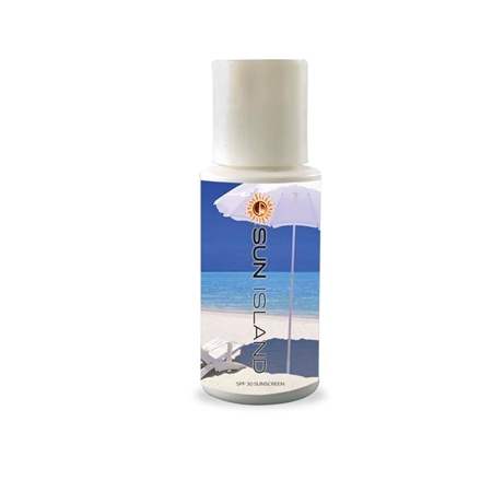 Picture of Custom Printed SPF 30 1 oz. Sunblock / Sunscreen Lotion