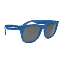 Picture of Custom Printed Solid Color Rubberized Sunglasses