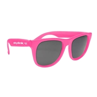 Picture of Custom Printed Solid Color Rubberized Sunglasses