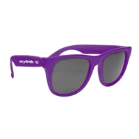 Picture of Custom Printed Solid Color Rubberized Sunglasses