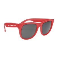 Picture of Custom Printed Solid Color Rubberized Sunglasses