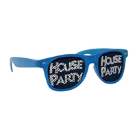 Picture of Custom Printed Translucent Miami Logo Lenses Sunglasses