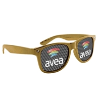 Picture of Custom Printed Metallic Miami Logo Lenses Sunglasses