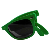 Picture of Custom Printed Folding Miami Logo Lenses Sunglasses