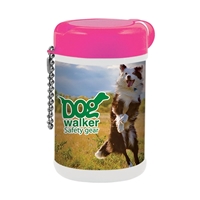 Picture of Custom Printed Pet Wipes in Canister