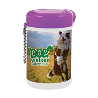 Picture of Custom Printed Pet Wipes in Canister