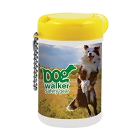 Picture of Custom Printed Pet Wipes in Canister