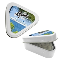 Picture of Custom Printed Triangle Shaped Mint Tin