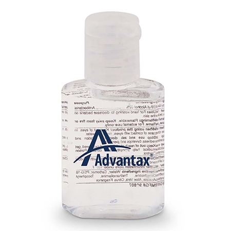 Picture of Custom Printed 0.5 oz. Antibacterial Square Hand Sanitizer