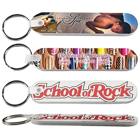 Picture of Custom Printed 3.5" Nail File with Keyring