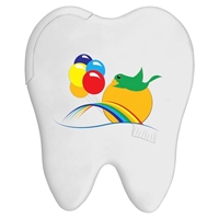 Picture of Custom Printed Tooth Shaped Credit Card Mints