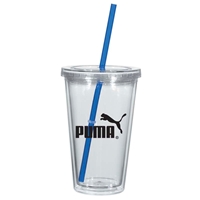 Picture of Custom Printed 16 oz. Double Wall Acrylic Tumbler With Full Color Insert