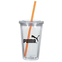 Picture of Custom Printed 16 oz. Double Wall Acrylic Tumbler With Full Color Insert