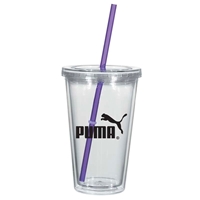 Picture of Custom Printed 16 oz. Double Wall Acrylic Tumbler With Full Color Insert