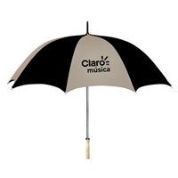 Picture of Custom Printed 48" Arc Umbrella with Wood Handle