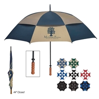 Picture of Custom Printed 68" Arc Vented, Windproof Umbrella