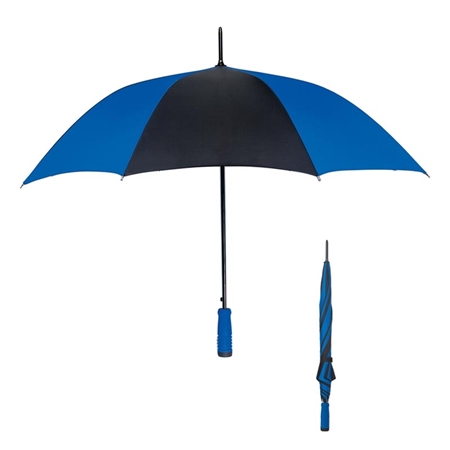 Picture of Custom Printed 46" Arc Umbrella with Colored Handle