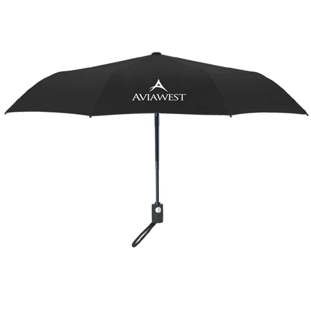 Picture of Custom Printed 43" Arc Telescopic Folding Automatic Open And Close Umbrella