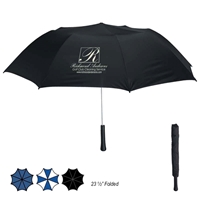 Picture of Custom Printed 56" Arc Giant Telescopic Folding Umbrella