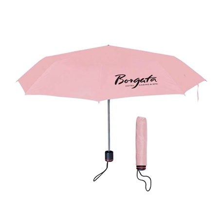 Picture of Custom Printed 43" Arc Super-Mini Telescopic Folding Umbrella