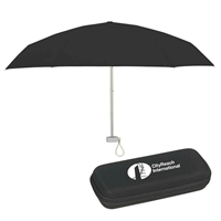 Picture of Custom Printed 37" Arc Folding Travel Umbrella With EVA Case