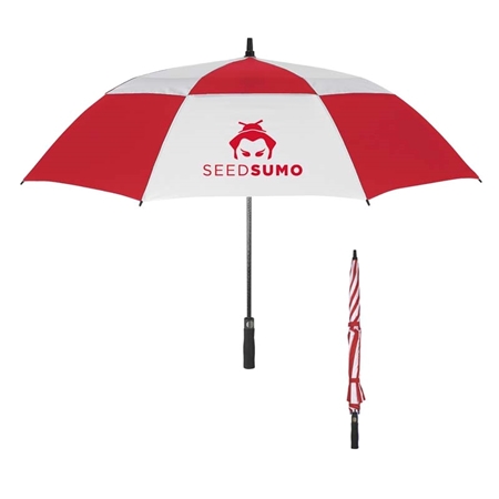 Picture of Custom Printed 58" Arc Vented, Windproof Umbrella