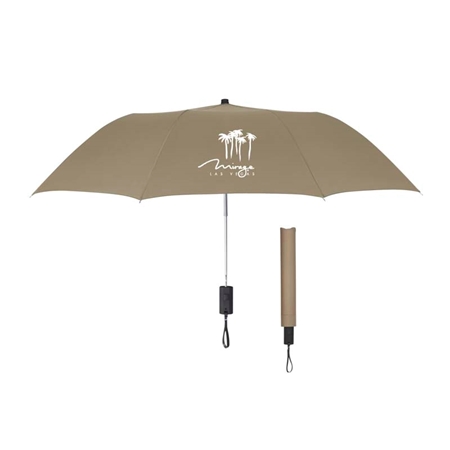 Picture of Custom Printed 44" Arc Auto-Open Folding Umbrella