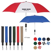 Picture of Custom Printed 44" Arc Auto-Open Folding Umbrella