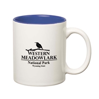 Picture of Custom Printed 11 oz.  Stoneware Mug With C-Handle