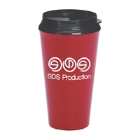 Picture of Custom Printed 16 oz. Infinity Tumbler With Plastic Sip Thru Lid