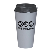 Picture of Custom Printed 16 oz. Infinity Tumbler With Plastic Sip Thru Lid