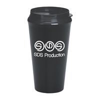 Picture of Custom Printed 16 oz. Infinity Tumbler With Plastic Sip Thru Lid