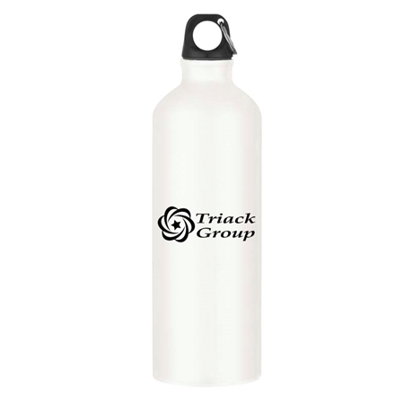 Picture of Custom Printed 25 oz. Aluminum Bike Bottle w/ Carabiner