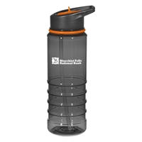 Picture of Custom Printed 24 oz. Gripper Bottle With Straw