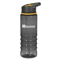 Picture of Custom Printed 24 oz. Gripper Bottle With Straw