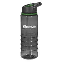 Picture of Custom Printed 24 oz. Gripper Bottle With Straw