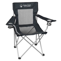 Picture of Mesh Folding Chair With Carrying Bag