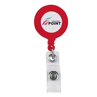 Picture of Retractable Badge Holder with Laminated Decal