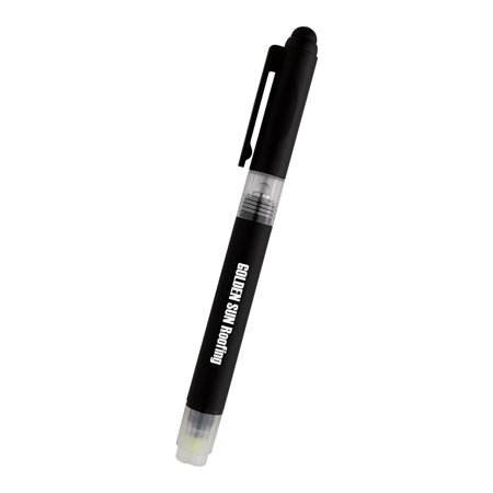 Picture of Illuminate 4-In-1 Highlighter Stylus Pen With Light