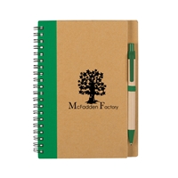 Picture of Eco-Inspired Spiral Notebook & Pen