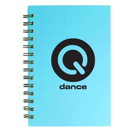 Picture of Custom Printed 5" x 7" Spiral Notebook with Colored Paper