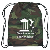 Picture of Custom Printed Small Hit Sports Drawstring Cinch Backpack