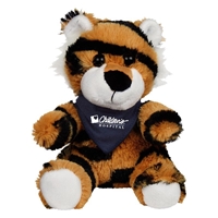 Picture of Custom Printed 6" Terrific Tiger Plush Animal