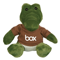 Picture of Custom Printed 6" Allie Gator Plush Animal