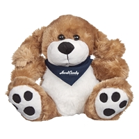 Picture of Custom Printed 6" Big Paw Dog Plush Animal